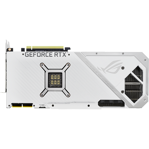 Видеокарта ASUS GeForce RTX 3090 24576Mb, Strix White OC 24G (ROG-Strix-RTX3090-O24G-White) 2xHDMI, 3xDP, Ret