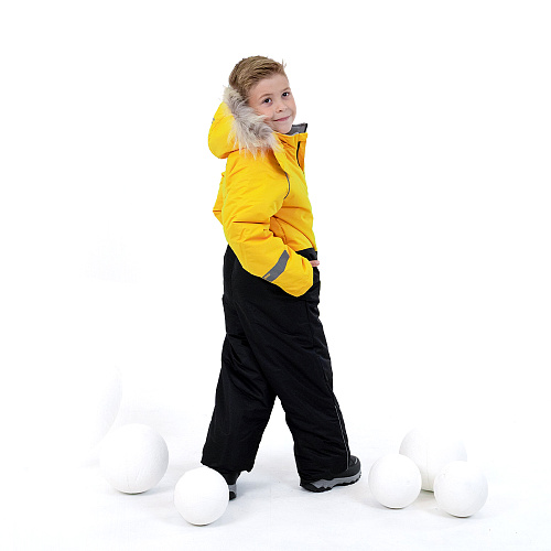 Комбинезон зимний HEDDA EDD4 57012 Banana низ прямой, размер 140