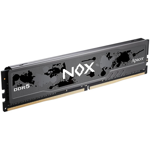 Модуль памяти DIMM 32Gb 2х16Gb DDR5 PC51200 6400MHz Apacer NOX Gray (AH5U32G60C622MBAA-2)