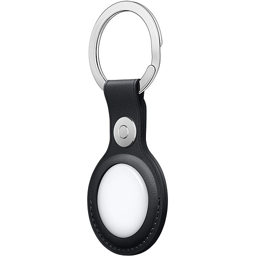 Брелок-подвеска для AirTag Leather Key Ring Midnight