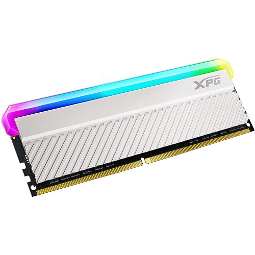 Модуль памяти DIMM 16Gb 2х8Gb DDR4 PC33000 4133MHz ADATA XPG Spectrix D45 RGB White (AX4U41338G19J-DCWHD45G)
