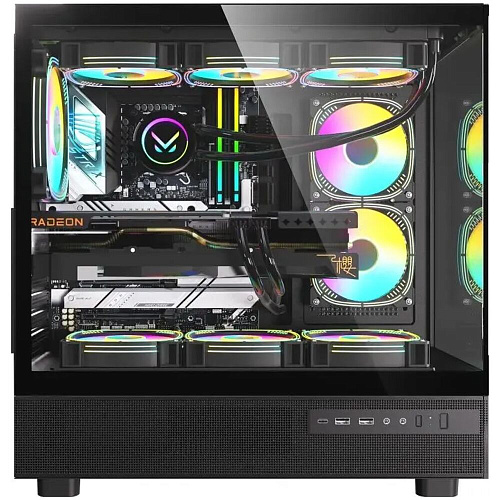Корпус ATX Miditower Formula Crystal Z8 Floe Black