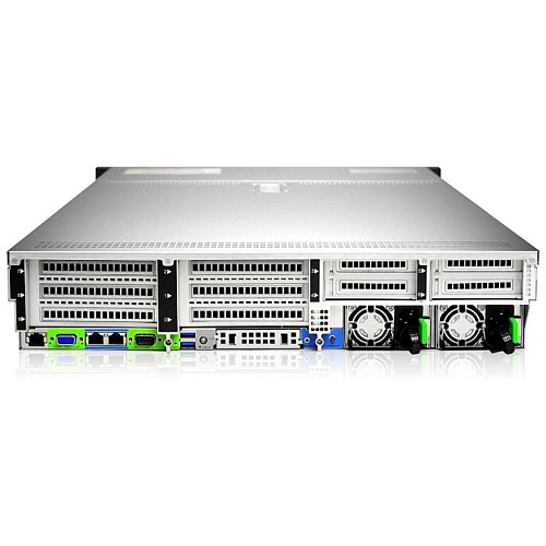 Платформа Gooxi SL201-D12R-G3 2u 12bays server ,based on Ice lake 2xPCIe 4.0x16; 4xPCIe 4.0x8  2x 2.5" rear SAS/SATA 2x 2.5" rear NVMe 1300W 1+1 PSU EU power ca