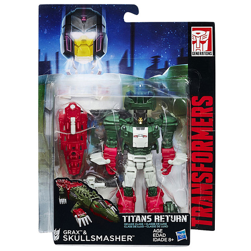 Hasbro Transformers B7762 Трансформеры Дженерэйшенс: Войны Титанов Дэлюкс Скулмешер