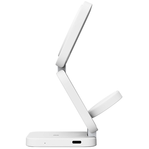 Беспроводная зарядная панель 3 в 1 Для IPhone, Apple Watch, Airpods Magssory Flex WCH013 22W White
