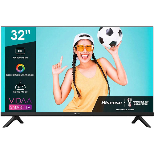 Телевизор 32" Hisense 32A4BG (HD 1366x768, Smart TV) черный
