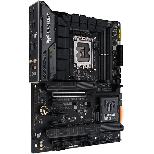 Материнская плата ASUS TUF Gaming Z790-Plus WiFi Z790 Socket-1700 4xDDR5, 4xSATA3, RAID, 4xM.2, 2xPCI-E16x, 6xUSB3.2, 2xUSB3.2 Type C, DP, HDMI, WiFi, 2,5Glan, ATX