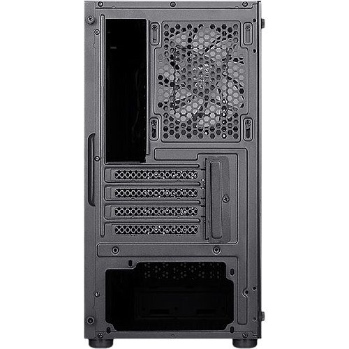 Корпус MicroATX Minitower AeroCool HEXFORM-G-BK-v2 RGB Black