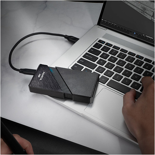 Внешний SSD-накопитель 1Tb A-DATA SE920 SE920-1TCBK (SSD) USB 3.1 Type C черный
