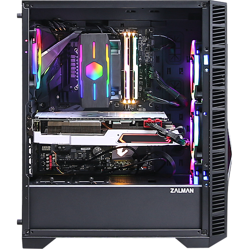 Корпус ATX Miditower Zalman Z3 Iceberg Black