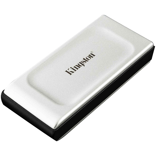 Внешний SSD-накопитель 1Tb Kingston XS2000 SXS2000/1000G (SSD) USB 3.2 серебристый
