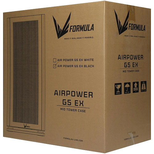 Корпус ATX Miditower Formula Air Power G5 EX Black