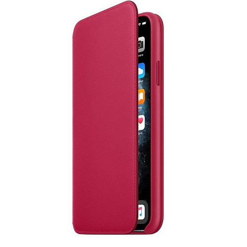 Чехол для Apple iPhone 11 Pro Max Leather Folio Raspberry