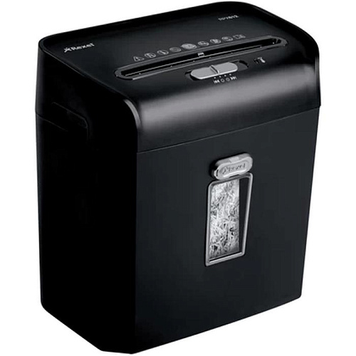 Уничтожитель бумаг Rexel Promax RPX612 (секр.P-4)/фрагменты/6лист./12лтр./скрепки/скобы/пл.карты