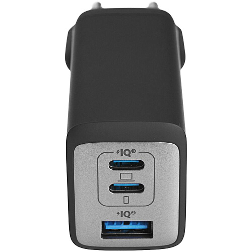 Сетевое зарядное устройство Anker GaN Wall Charger A2667 65W USB + 2xUSB-C черное