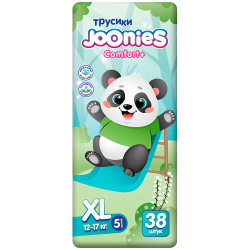 Joonies Трусики Comfort+, XL (12-17 кг.), 38 шт., 2 упаковки