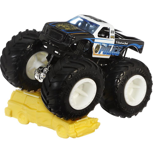 Mattel Hot Wheels Базовый Монстр трак 1:64 FYJ44 Police 26/75