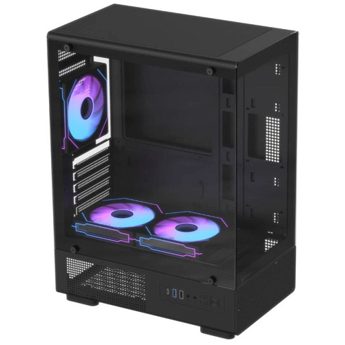 Корпус MicroATX Minitower Formula Crystal Z1CM Plus Black AR V2