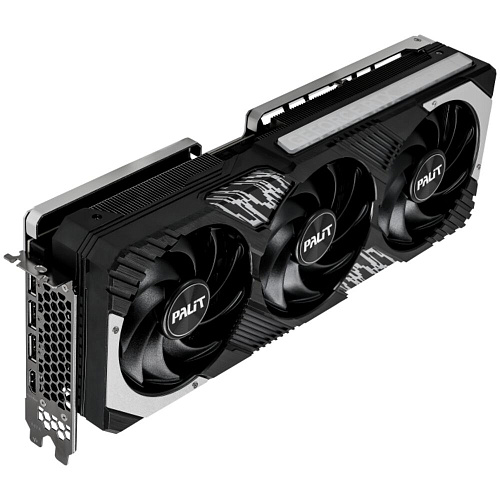 Видеокарта Palit GeForce RTX 4070 Ti 12288Mb, GamingPro 12G (NED407T019K9-1043A) 1xHDMI, 3xDP, Ret