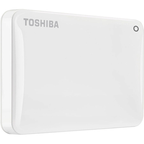 Внешний жесткий диск 2.5" 3000Gb Toshiba HDTC830EW3CA 5400rpm USB3.0 Canvio Connect II белый