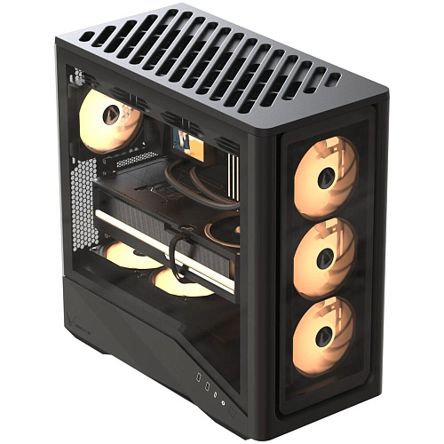 Корпус ATX Miditower Formula Air Power G9 Duo PA Black