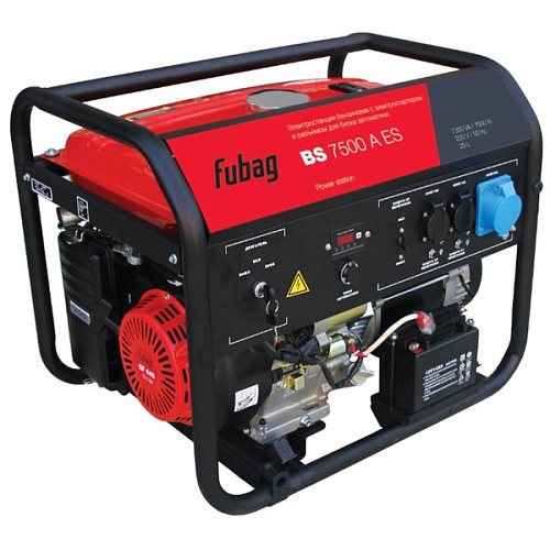 Генератор бензиновый FUBAG BS 7500 A ES