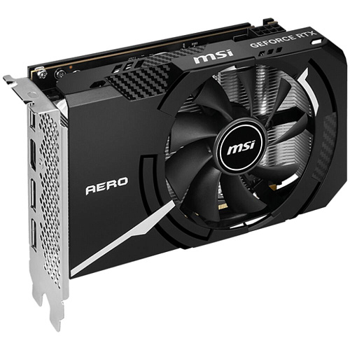 Видеокарта MSI GeForce RTX 4060 8192Mb, Aero ITX 8G OC (RTX 4060 Aero ITX 8G OC) 1xHDMI, 3xDP, Ret
