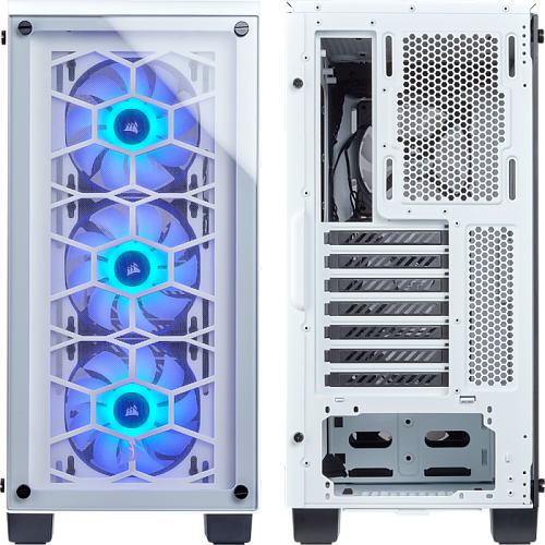 Корпус ATX Miditower Corsair Crystal Series 460X RGB CC-9011129-WW White
