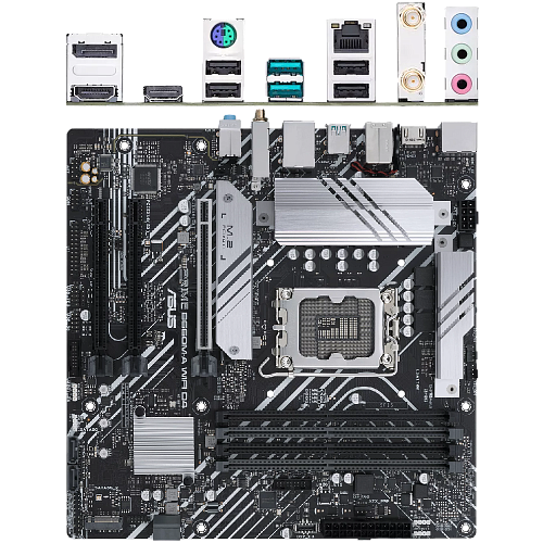 Материнская плата ASUS Prime B660M-A D4-CSM B660 Socket-1700 4xDDR4, 4xSATA3, RAID, 2xM.2, 3xPCI-E16x, 2xUSB3.2, DP, 2xHDMI, Glan, mATX