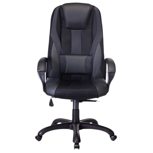 Кресло игровое Бюрократ VIKING-9/BLACK черный искусст.кожа/ткань