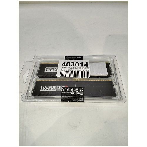 Модуль памяти DIMM 16Gb 2х8Gb DDR4 PC25600 3200MHz Kingston Fury Beast Black (KF432C16BBK2/16) УЦЕНКА