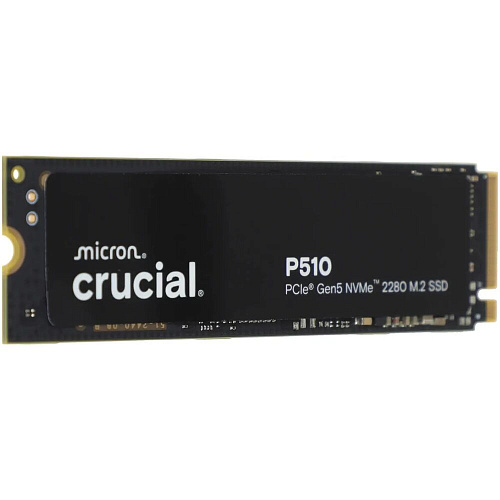 Внутренний SSD-накопитель 1000Gb Crucial P510 (CT1000P510SSD8) M.2 2280 PCIe NVMe 5.0 x4