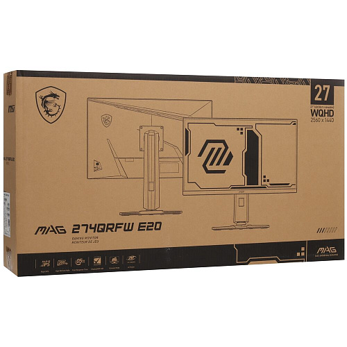 Монитор 27" MSI MAG 274QRFW E20 IPS 2560x1440 0.5ms HDMI, DisplayPort,
