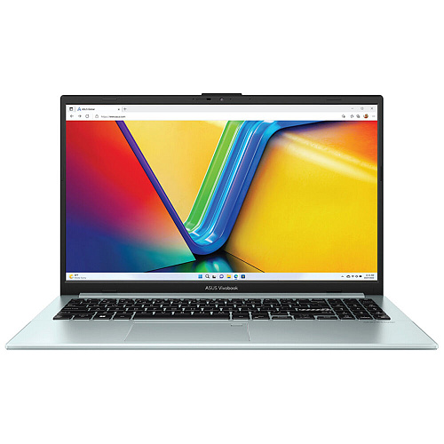 Ноутбук ASUS VivoBook Go 15 E1504FA-BQ089 AMD Ryzen 5 7520U/8Gb/512Gb SSD/15.6" FullHD/DOS Green Grey УЦЕНКА