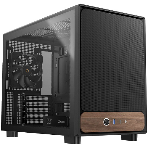 Корпус MicroATX Miditower Ocypus Delta C40 BK Digital Black