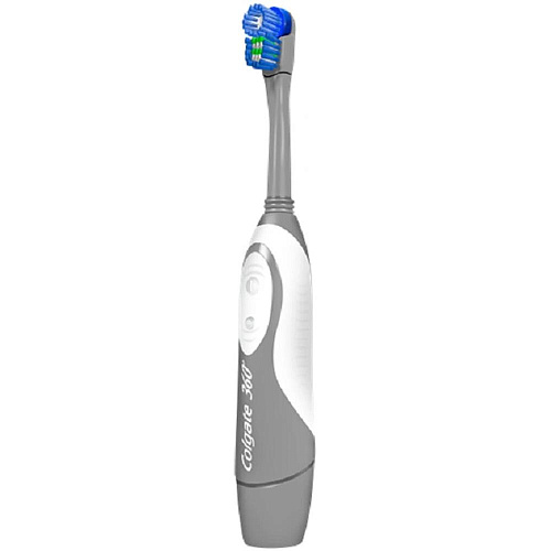 Электрическая зубная щетка Colgate 360° Optic White Powered Toothbrush FCN10039, Белый