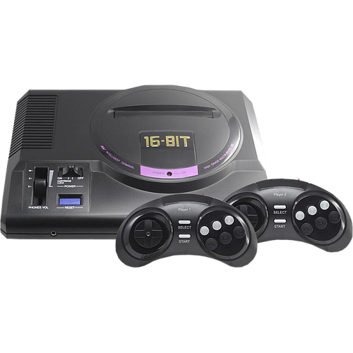 Игровая приставка SEGA Retro Genesis HD Ultra + 150 игр ZD-06 (2 беспроводных 2.4 ГГц джойстика, HDMI кабель)