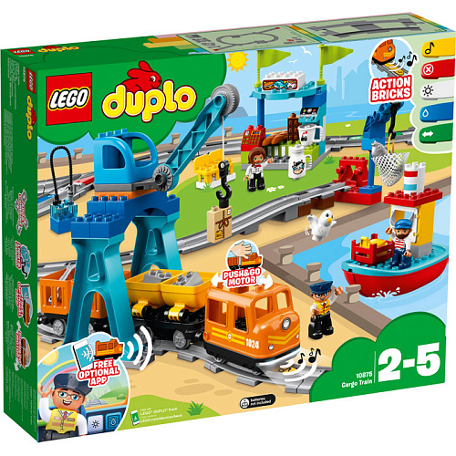 LEGO DUPLO Грузовой поезд 10875 УЦЕНКА
