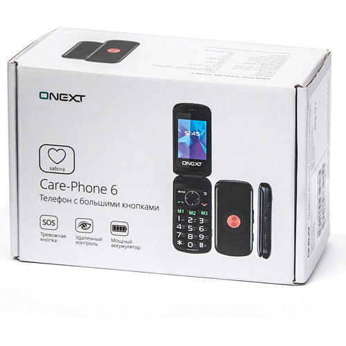 Мобильный телефон Onext Care-Phone 6 Red