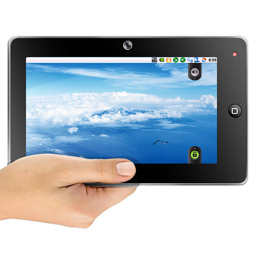 Планшет RoverPad Air S70 4Gb 800МГц/512Mb/4Gb/7"/Wi-Fi/BT/cam/Android 2.2 (touch) 