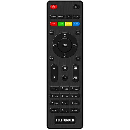 Ресивер Telefunken TF-DVBT229 черный DVB-T2