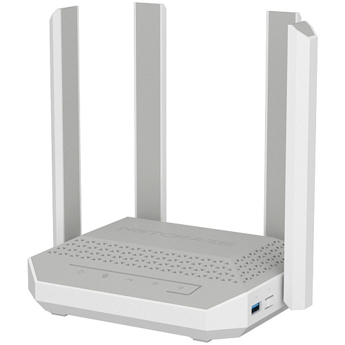 Беспроводной маршрутизатор Netcraze Hopper DSL NC-3611, Wi-Fi 802.11ax 2,4+5 ГГц, 4×1 Гбит/с, 1хUSB 3.0