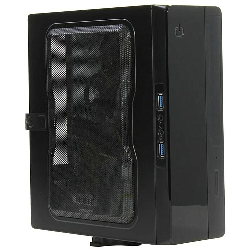 Корпус Mini-ITX Miditower Powerman EQ101 200W Black