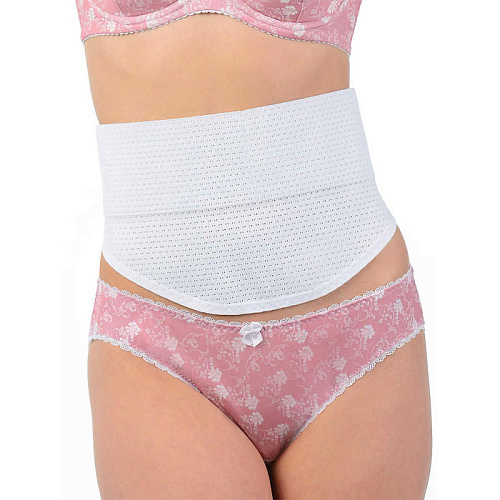 Бандаж-пояс ФЭСТ 1444 (универсальный), размер 116-120, белый