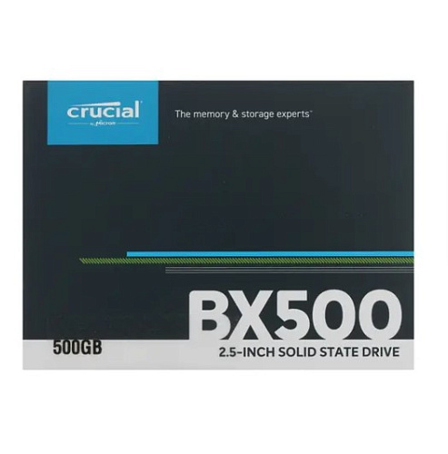 Внутренний SSD-накопитель 500Gb Crucial BX500 CT500BX500SSD1 SATA3 2.5" УЦЕНКА