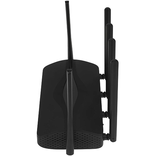 Беспроводной маршрутизатор Mercusys MR37BE, Wi-Fi 7 802.11be 6448Мбит/с, 2.4+5ГГц, 3xGLAN, 1xGWAN чёрный