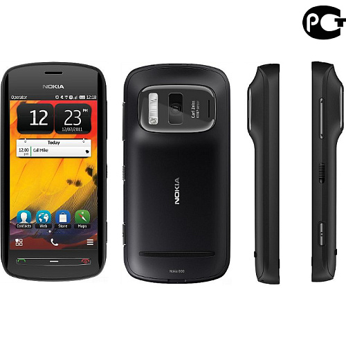 Смартфон Nokia 808 PureView Black