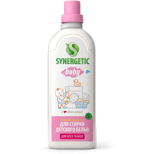 Synergetic Гель для стирки для детского белья, 1 л.