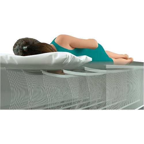 Надувной матрас Intex Classic Downy Airbed 64758, синий 191х137х25 см