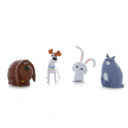 Игровой набор Secret Life of Pets 4 фигурки героя 72815